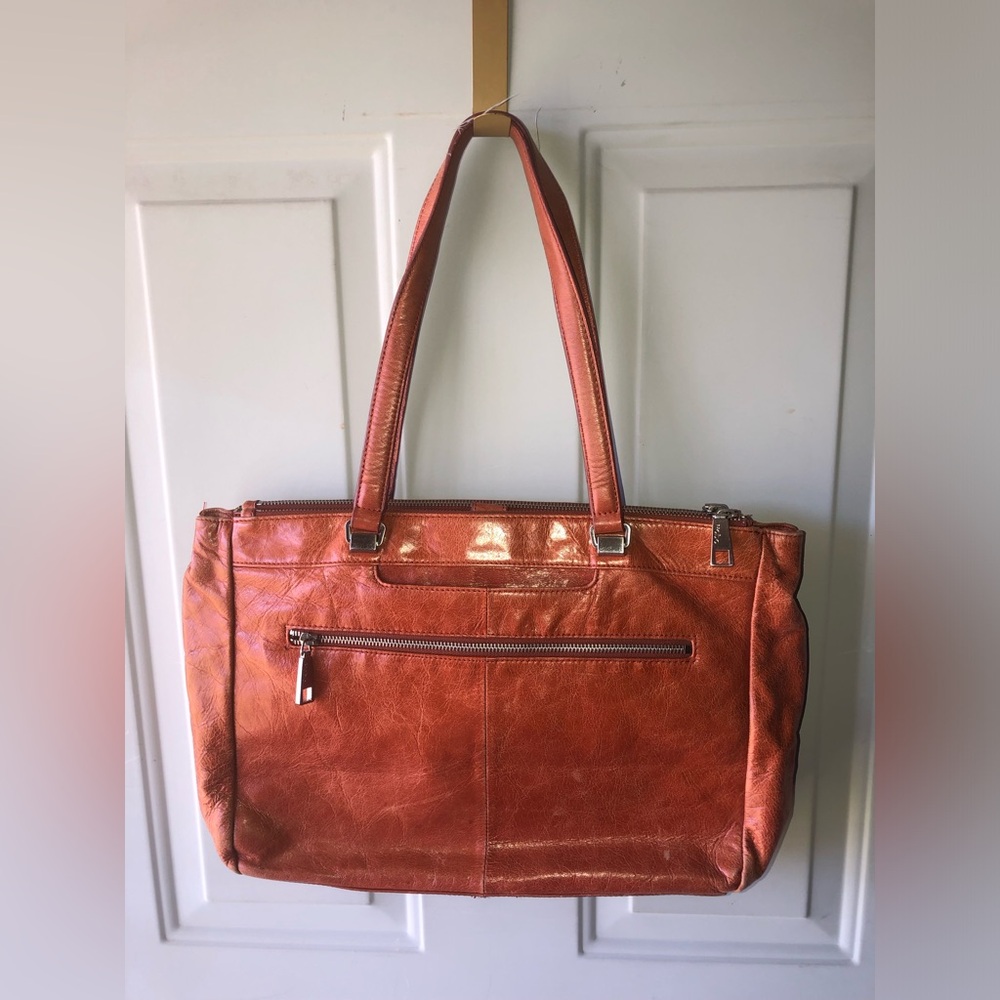 Hobo Original cognac leather handbag